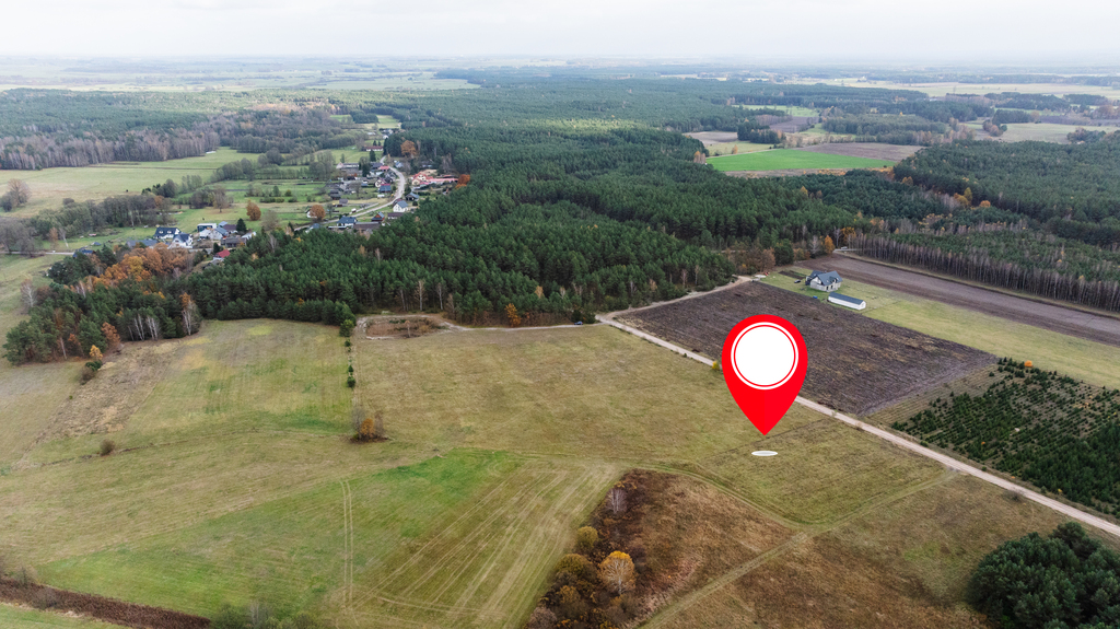 Na sprzedaż działki budowlane w Pupkach, gm.Turośl