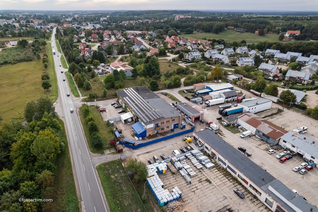 Budenek magazynowo-produkcyjny w Olsztynku