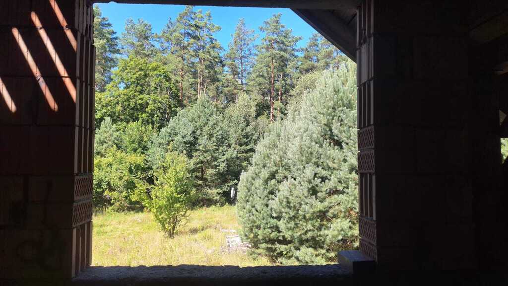 Duża zalesiona działka budowlana Bartąg Olsztyn