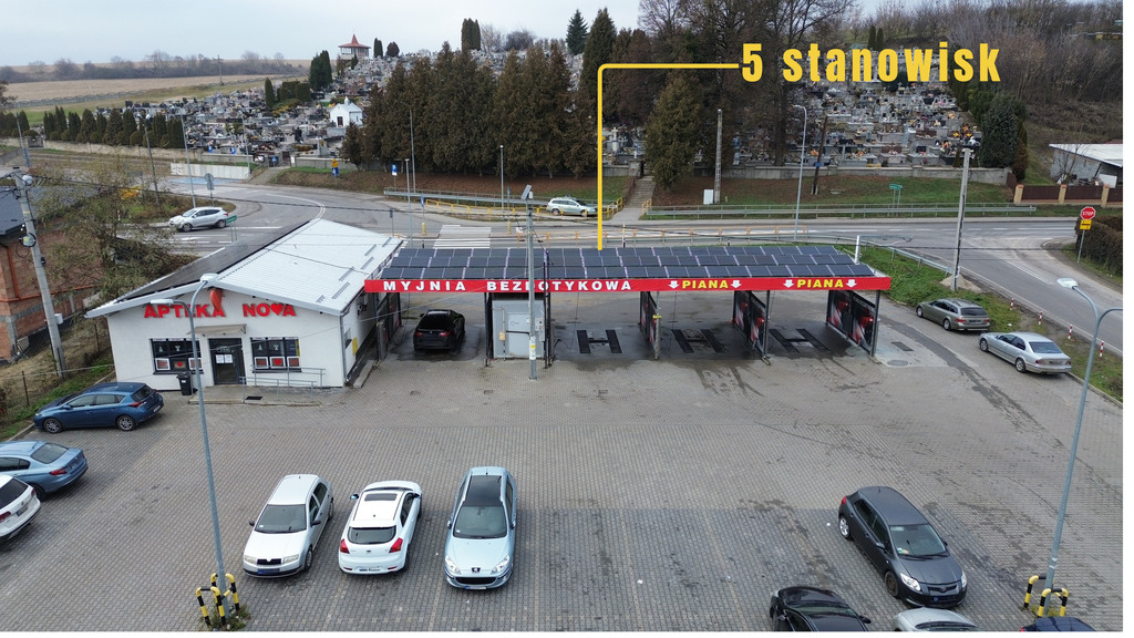 MYJNIA + LOKAL UŻYTKOWY przy Biedronce – SPRZEDAŻ!