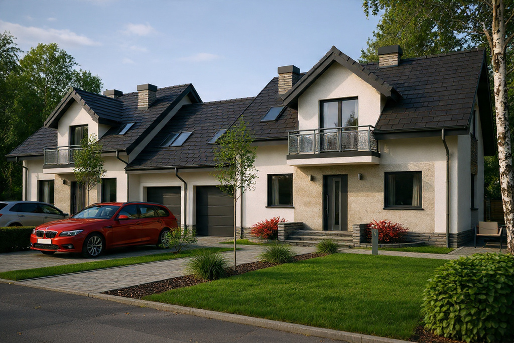 Nowoczesny dom z ogrodem blisko Krakowa