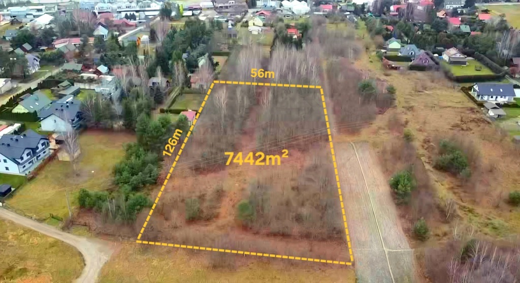 Działka budowlana nad jeziorem Białym na sprzedaż