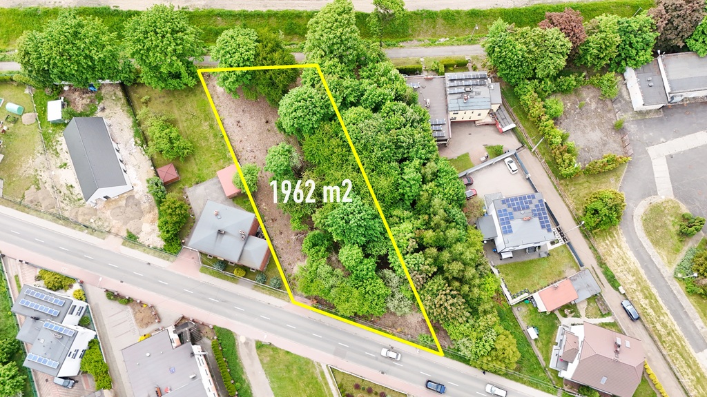 Duża działka budowlana w świetniej lokalizacji