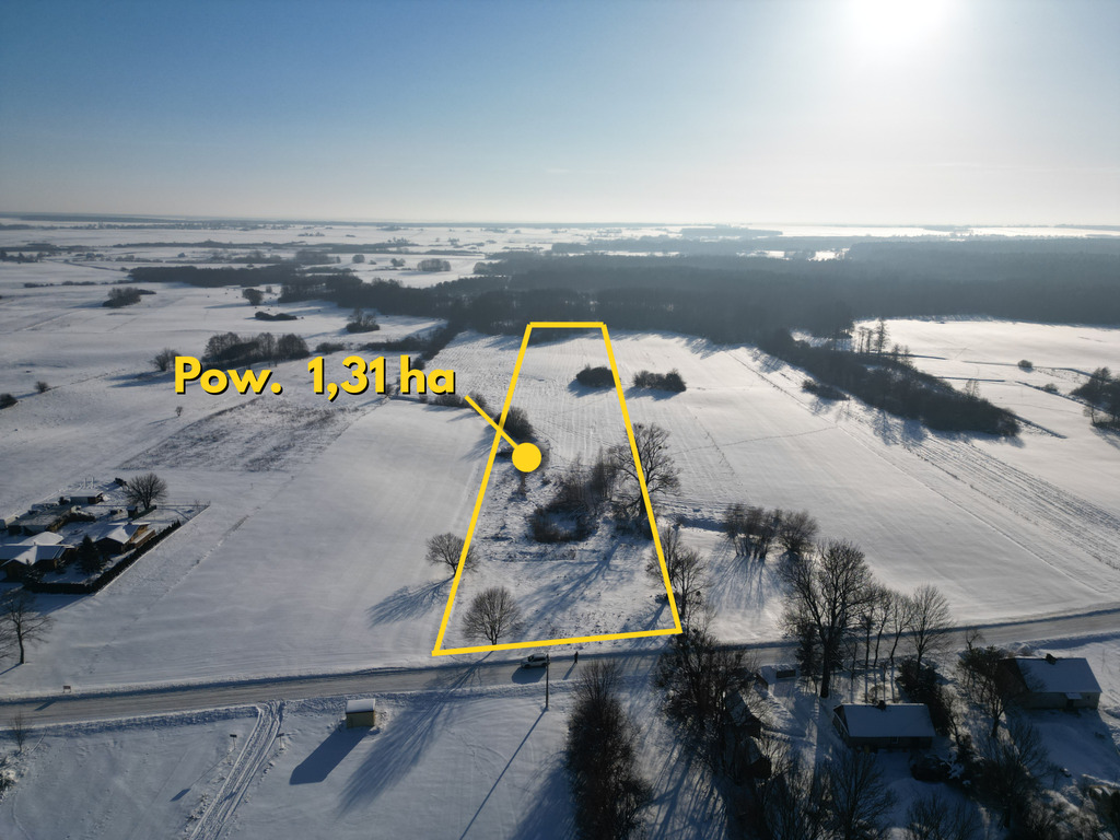 Działka rolno- budowalna w Ludwinowie, gm. Chełm