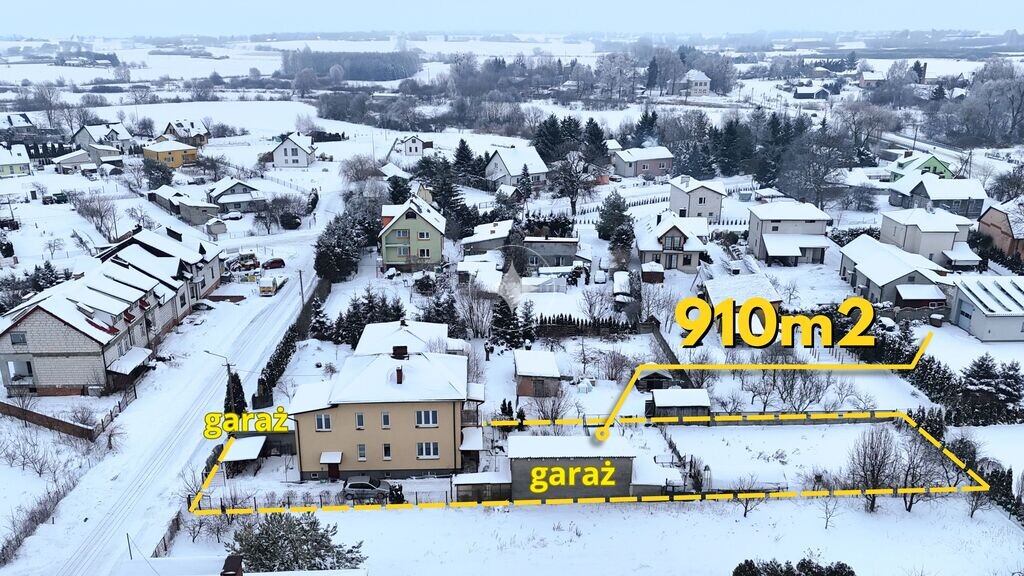 Przestronny i funkcjonalny dom w centrum Werbkowic