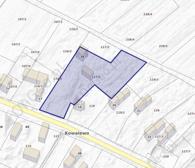 Na sprzedaż atrakcyjna działka (uzbrojona, MPZP)