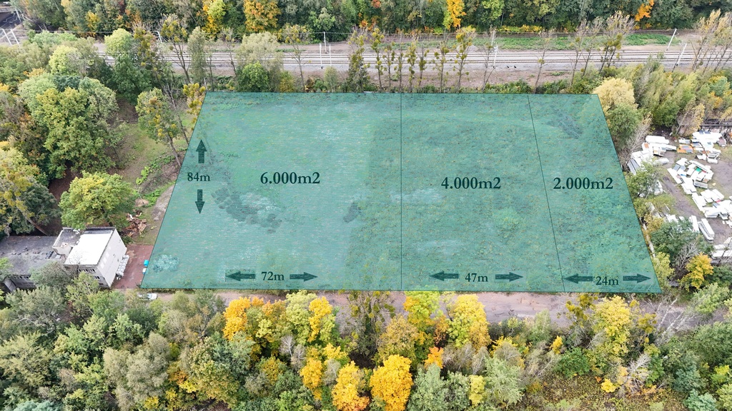 Działki Przemysłowe: 2.000 - 12.000 m2