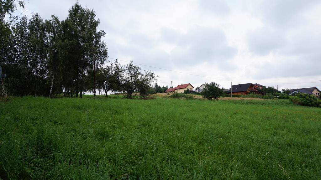 Pogwizdów widokowa działka 40arów z kawałkiem lasu