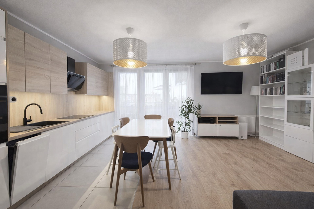 Funkcjonalne 3-pokojowe mieszkanie z balkonem