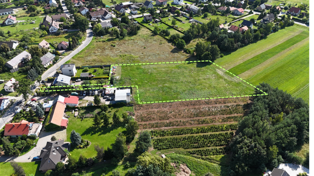 Działka budowlana 6045 m2 / Chrząstawa Mała