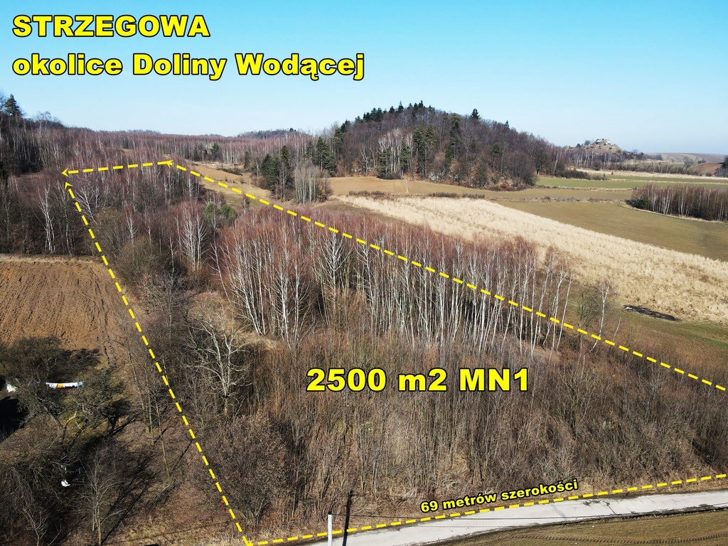 Działka tereny Jurajskiego Parku Krajobrazowego