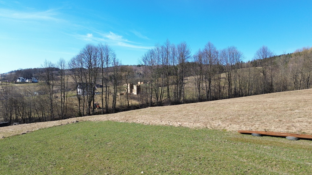 Działka budowlana 1539 m²–Toporzysko, gm. Jordanów