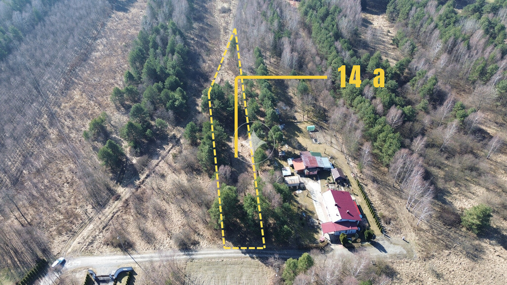 Działka budowlana / 14 a / Bogoria / Kolejowa