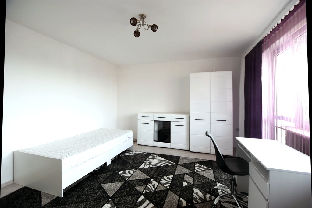 3 pokoje, 61,45 m2, duży balkon, bliski Wrotków