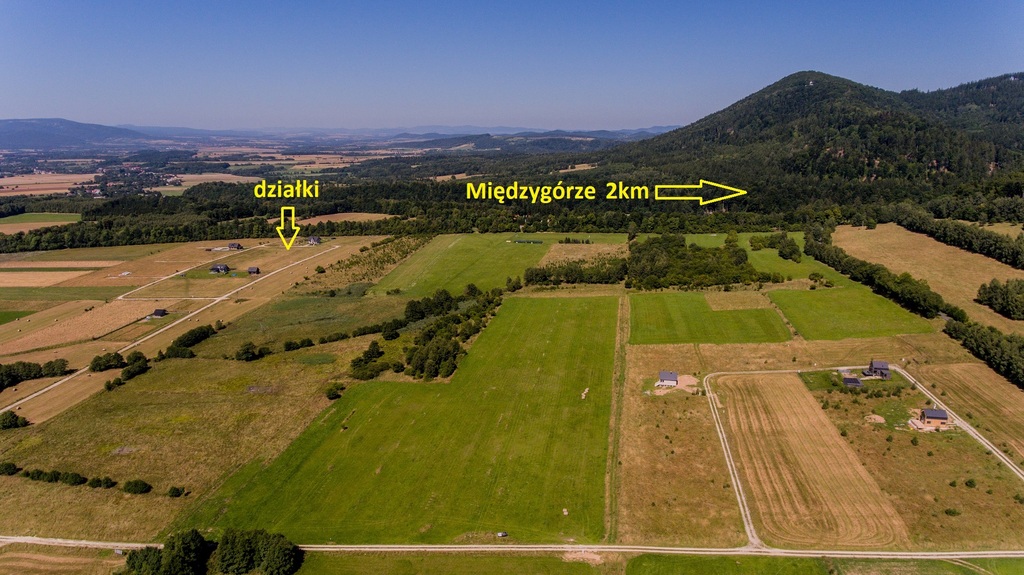 Działka Działki budowlane Międzygórze Jaworek