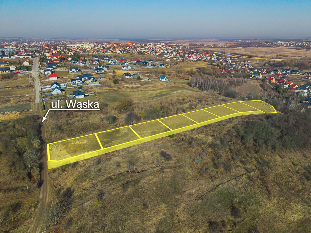 DZIAŁK Z PIĘKNYMI WIDOKAMI W ŁOMŻY !!!