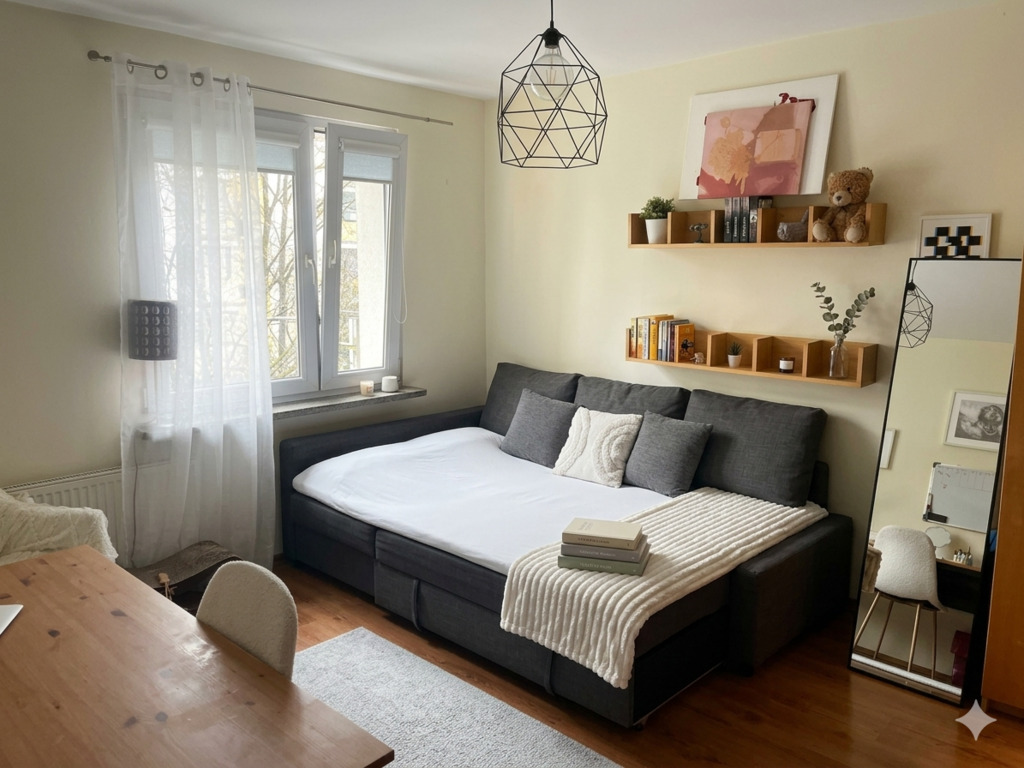 Mariańska | Rozkładowe 3 Pokoje | Balkon i Piwnica