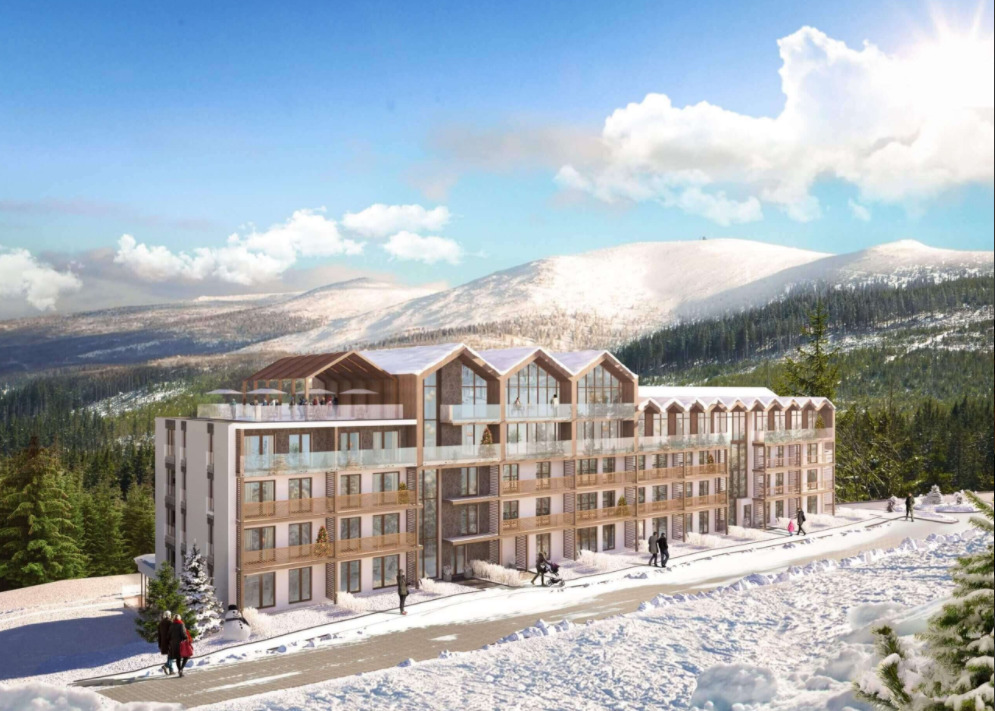 Apartament inwestycyjny z widokiem na Karkonosze