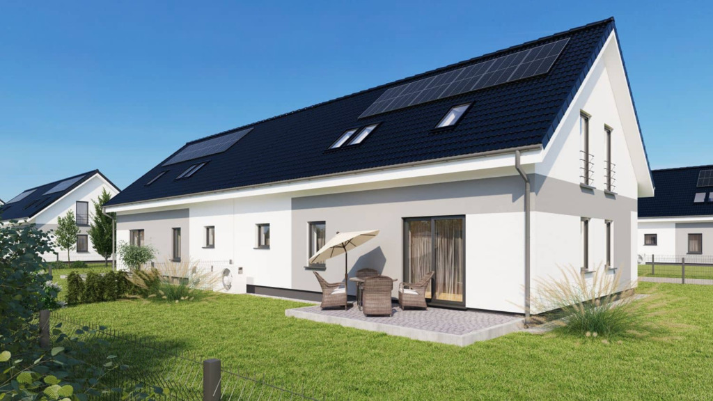 Osiedle domów deweloperskich pod Legnicą