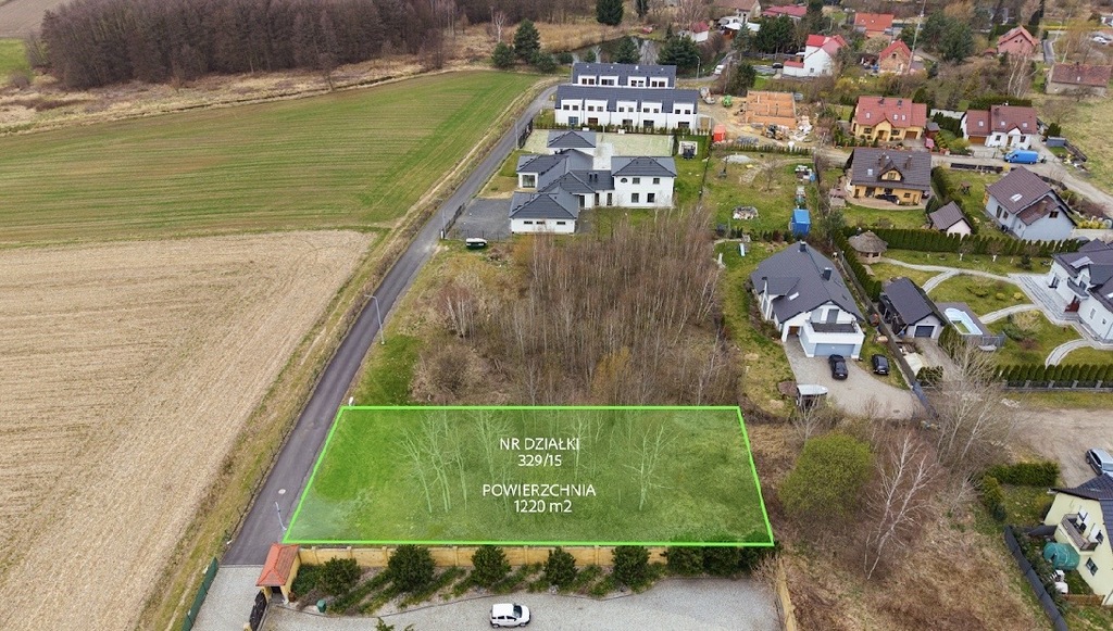 Działka budowlana 12,2 ar w Łagowie