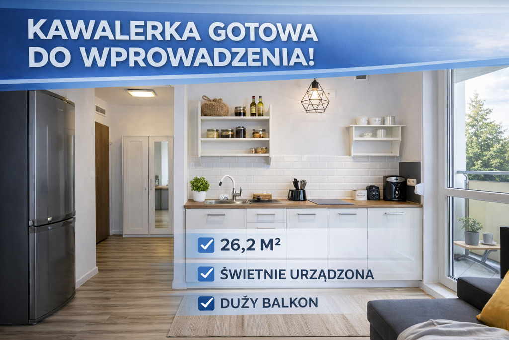 KAWALERKA 26,2 M² | SZWEDEROWO |