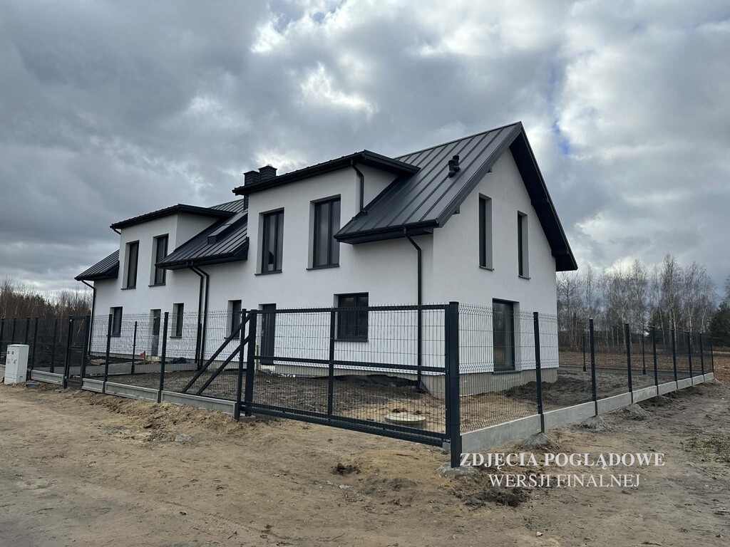 Nowy dom w zabudowie bliźniaczej