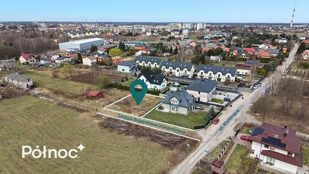 Działka 576 m² w Starych Lipinach – druga linia