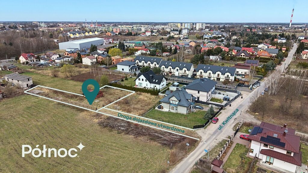 Działka 576 m² w Starych Lipinach – trzecia linia