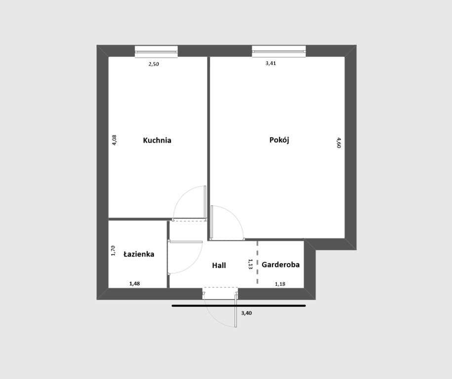 Konopacka 32,81m2 500m do Metra