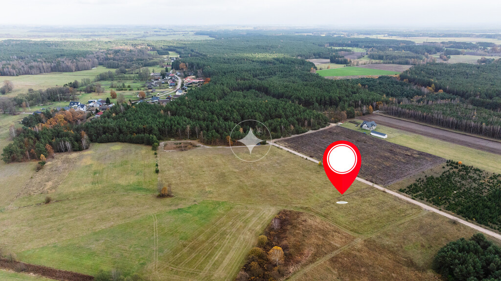 Na sprzedaż działki budowlane w Pupkach, gm.Turośl