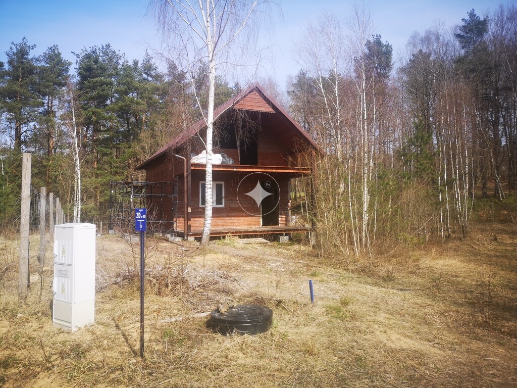 Działka z domkiem do wykończenia