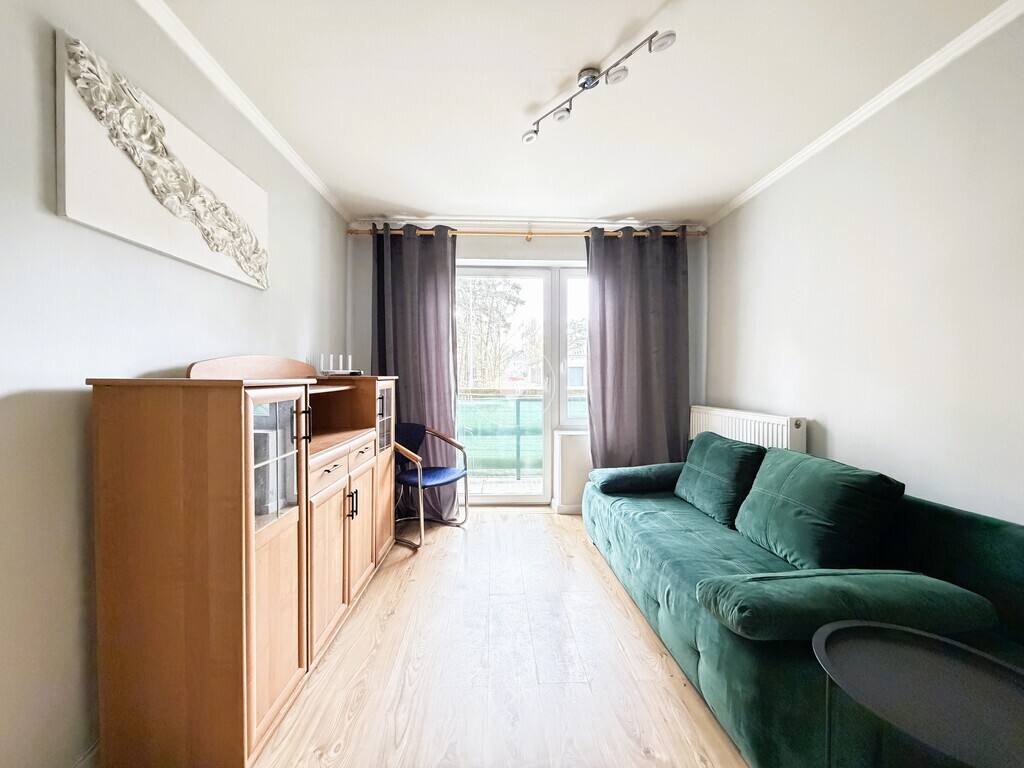 Przytulna kawalerka z balkonem w Szczytnicy