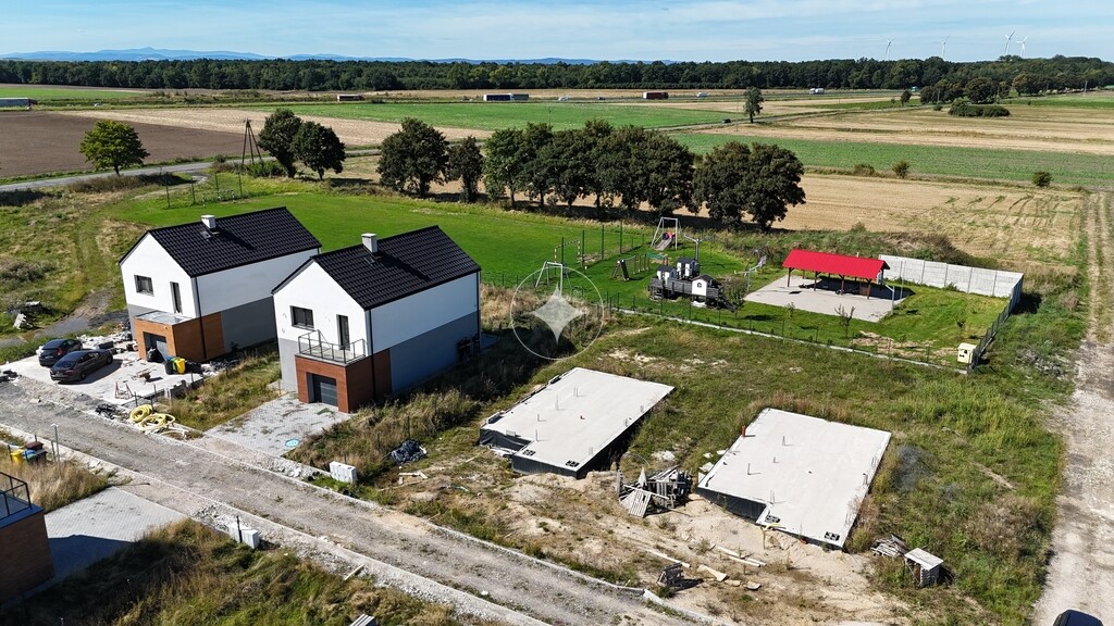 Działka budowlana, gotowy projekt, Kępy