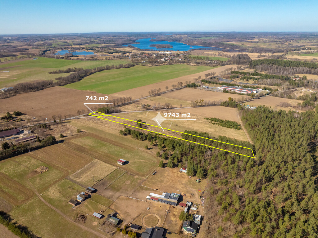 Działka komercyjno-mieszkaniowa, Łukta