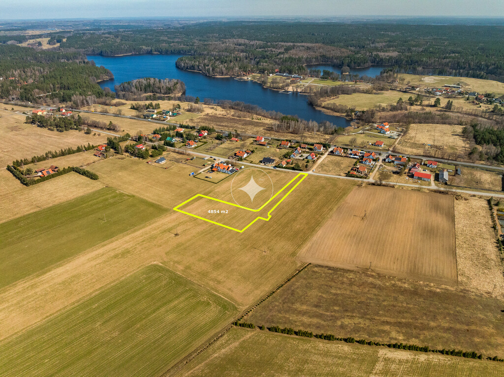 Działka budowlana, Piecki k. Mrągowa