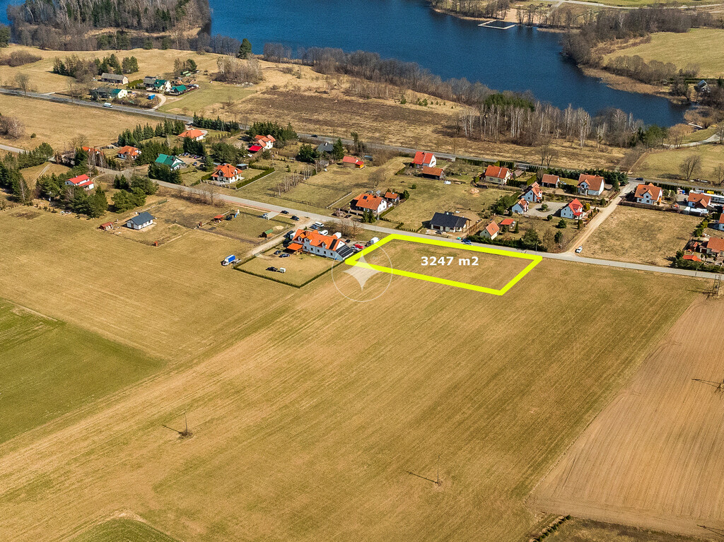 Działka budowlana, Piecki k. Mrągowa