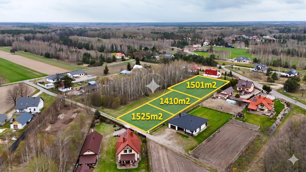 Sprzedaż 3 działek – Ogrodniki, gm. Biała Podlaska