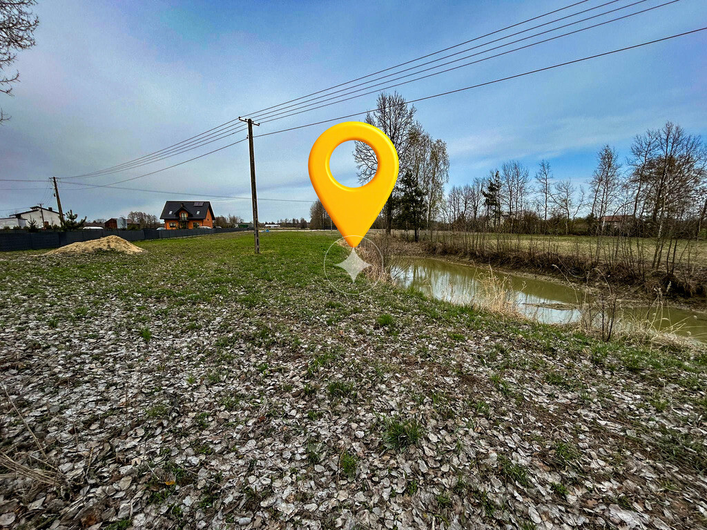 Działka ze stawem | 2412 m² | Aleksandrów