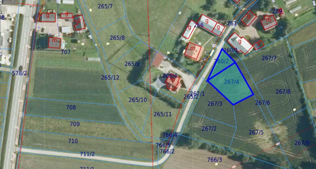 Zielona koło Drwini- działka budowlana 10,87arów