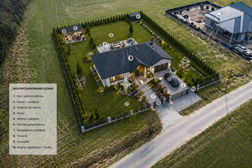 Działka budowlana w Dobrej