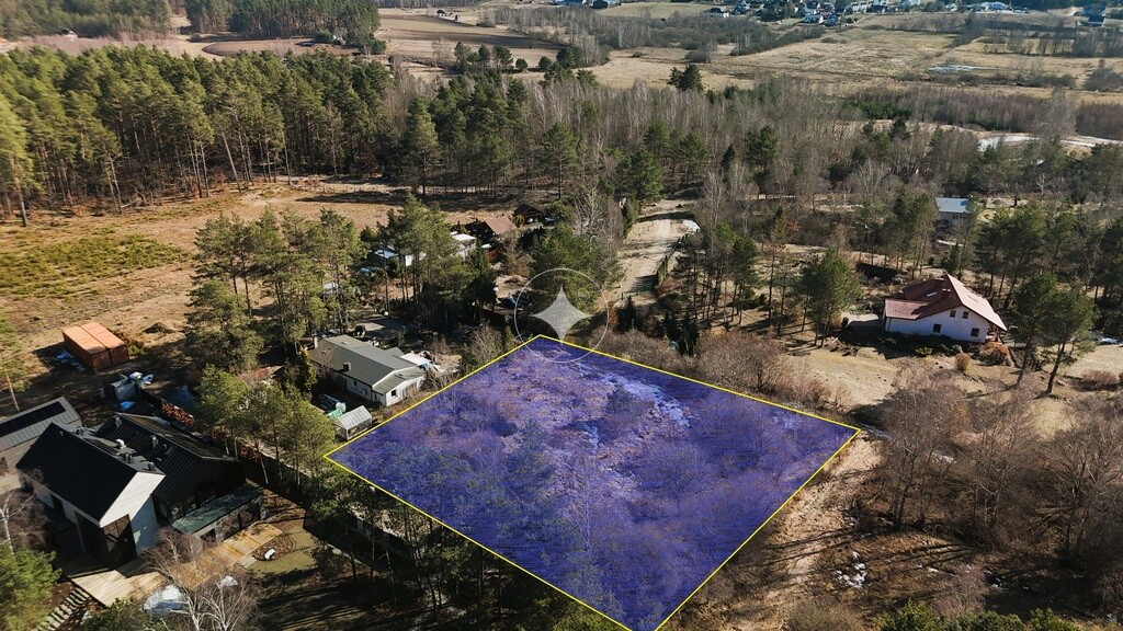 Atrakcyjna działka budowlana blisko lasu i jeziora