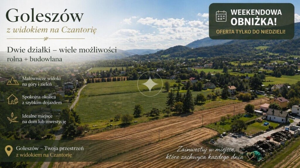Działka rolna -  Goleszów