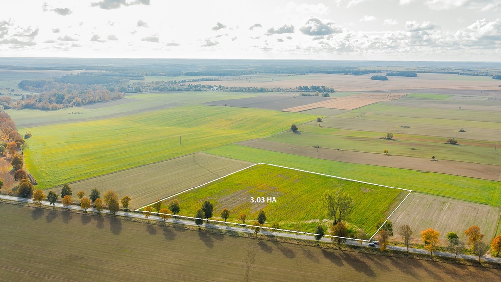 Działka inwestycyjna 3,03 ha Krynki ul. Sokólska