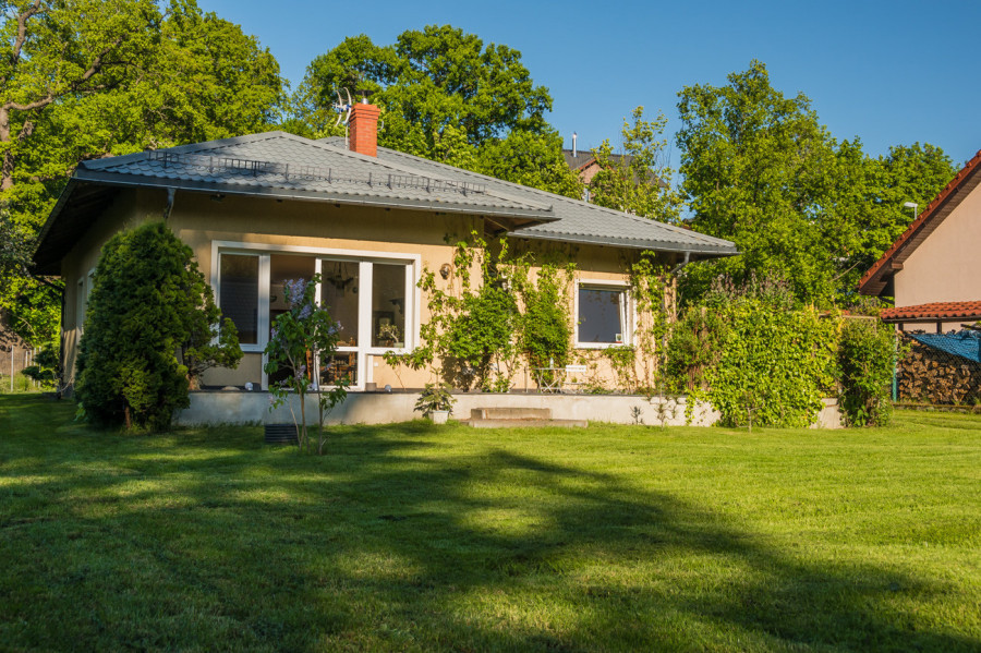 Stylowy dom ze słonecznym tarasem - Gdańsk Łostowi