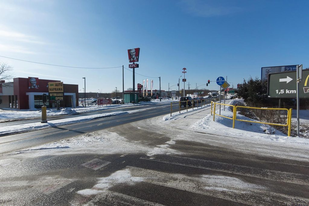 Działka przemysłowo - usługowa - Kowale przy węźle