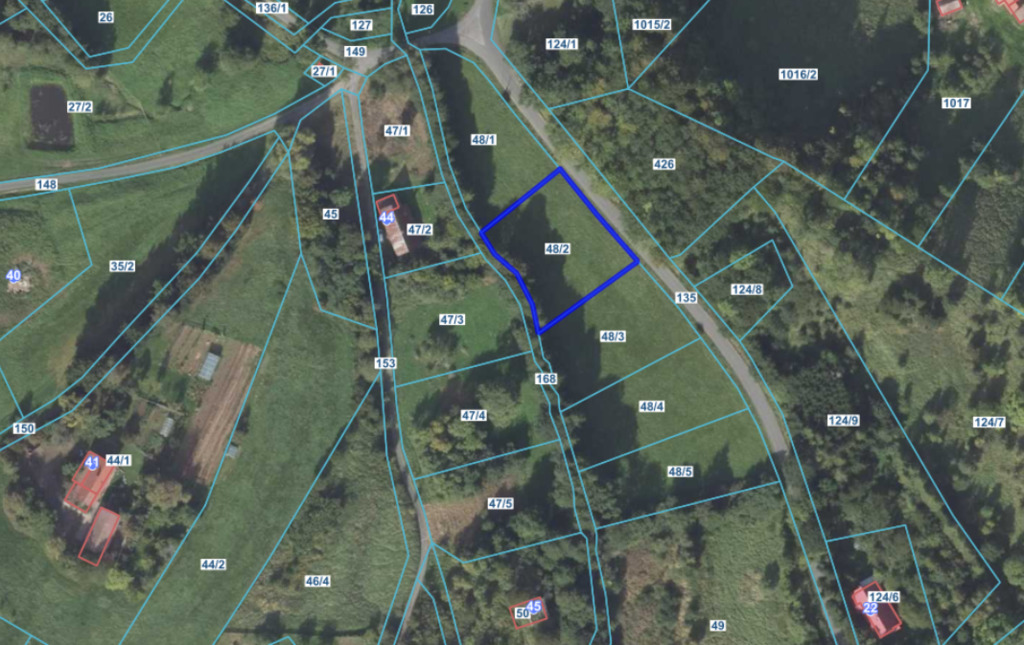 Działka w malowniczej okolicy.