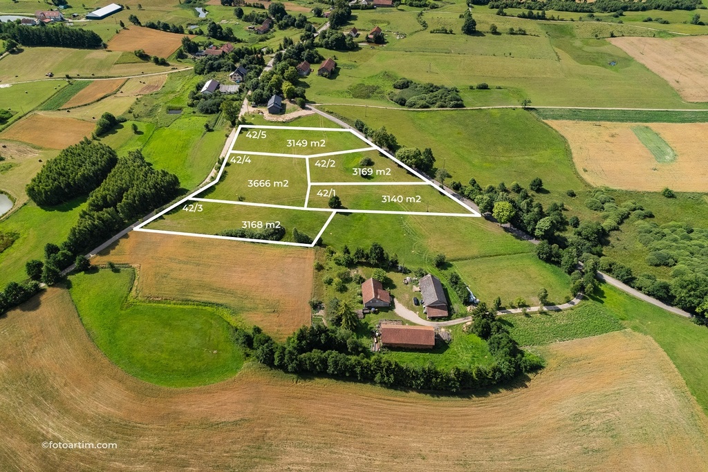 Malownicza działka w z wydanymi warunkami zabudowy