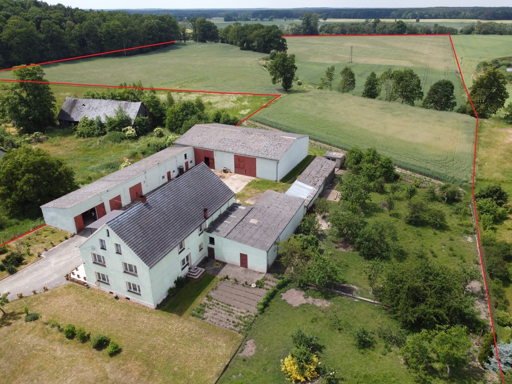 Gospodarstwo rolne   w Golnicach gm. Bolesławiec