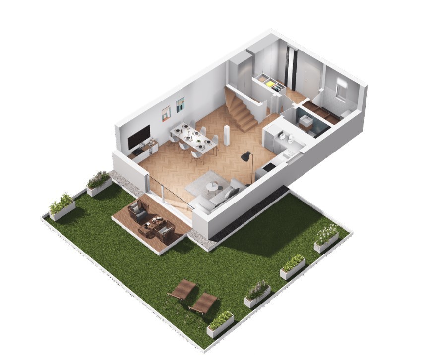 Lokal mieszkalny  100 m2, ogródek 87 m2 Choroszcz