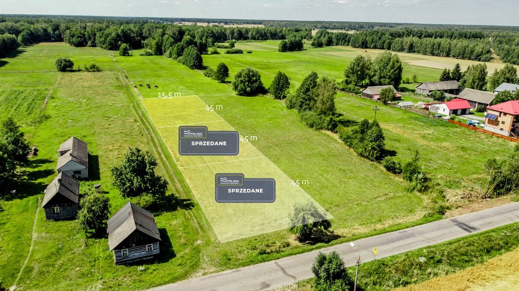 Działka budowlana w Witorożu